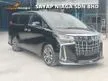 Recon 8149 FREE 5yrs PREMIUM WARRANTY, TINTED & COATING. 2021 Toyota Alphard 2.5 G S C Package MPV - Cars for sale
