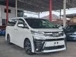 Recon 2019 Toyota Vellfire 2.5 Z MPV