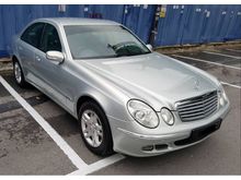MERCEDES BENZ E200K, ELEGANCE, LOCAL C&C, 1ST CEO OWNER, ELECTRIC MEMORY LEATHER SEAT, MULTI FUNCTION STEERING, LOW KM, WEEKEND CAR, WELL MAINTAINED