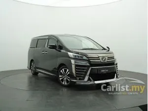 2019 Toyota Vellfire 2.5 ZG MPV