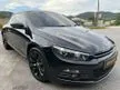 Used 2012 Volkswagen Scirocco 1.4 TSI/TURBO CHARGE ENGINE/IMPORT BARU UNIT/7 SPEED/SHIFT TRONIC/PADDLE SHIFT/SRS AIRBAG/ABS SYSTEM/PARKING SENSOR/17 SP.RIM