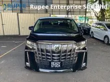 2023 Toyota Alphard 2.5 SC Sunroof Rear Camera DIM BSM 14K KM 5A Local AP Unreg