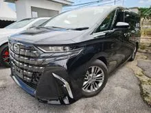 2025 Toyota Alphard 2.5 Z JBL 4CAM DIM BSM SUNROOF SIDE STEP 5A CAR UNREG