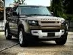 Recon 2022 Land Rover Defender 3.0 110 D300 SUV ( 12K km ) 3 Year Warranty 11.4inc Big Screen Japan Spce