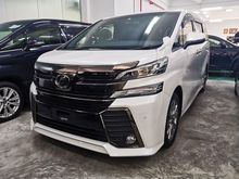 Raya Big Promotions!! 2017 Toyota Vellfire 2.5 Z Golden Eyes - Limited Inventory - Immediately Call for make appointments to book - 0193288323