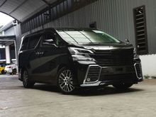 2017 Toyota Vellfire 2.5 Z G Edition MPV ZG PILOT SEAT UNREG RECON 5 YEARS WARRANTY