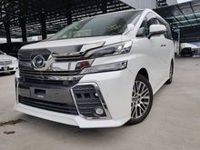 2016 Toyota Vellfire 2.5 ZG Edition