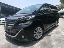 2015 Toyota Vellfire 2.5 ZA MODELLISTA AERO TOURER BODY KIT FULL MONITOR