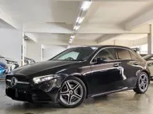2019/24 Mercedes-Benz A180 1.3 AMG HATCHBACK / FULL SERVICE RECORD / AMG BODYKIT / DIGITAL METER / LEATHER + ALCANTARA SEATS / SUPER CARKING / 3Y WRRT