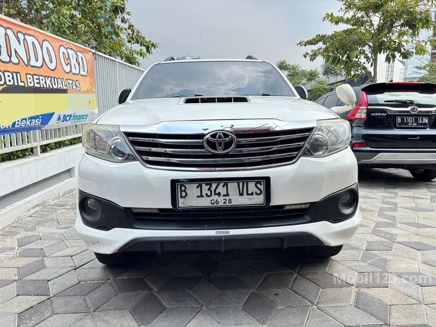 Jual Mobil Toyota Fortuner 2013 G TRD VNT 2.5 di Jawa Barat Automatic SUV Putih Rp 250.000.000