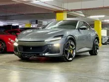 [2,916KM ONLY / NEW CAR CONDITION , GRIGIO TITANIO METALLIC / BLU STERLING]2023 Ferrari Purosangue 6.5 SUV