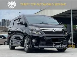 2013 Toyota Vellfire 2.4 Z Golden Eyes MPV