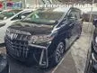 Recon 2020 Toyota Alphard 2.5 SC Sunroof Pilot Leather Seats Japan High Grade Car Apple Carplay Android Auto Power Boot Unregistered