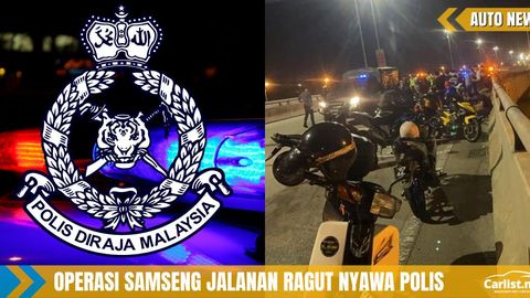 2 Anggota Polis Maut Ketika Kejar Mat Rempit Dalam Operasi Samseng Jalanan