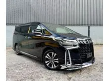 2021 Toyota Alphard 3.5 V6 SC JBL SOUND DIM BSM SUNROOF 360 CAMERA FULL BODYKITS SET GRADE A JAPAN UNREG