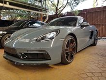2018 Porsche 718 2.5 Cayman S Coupe Sport Exhaust Sport Plus Mode Paddle Shift Bose Sound System Xenon Light LED Running Light Sport Chrono PCM