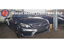 2017 Mercedes-Benz C300 2.0 CC AMG Coupe FULLSPEC,UNREG,TRUE YEAR MADE N MILEAGE CAN PROVE,INCLUDED SST,PANAROMIC ROOF,MEMORY SEAT,LEATHER,REVERSE CAM