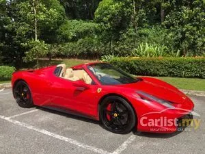 2012 Ferrari 458 4.5 Spider Convertible