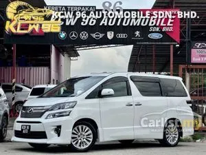 2011 Toyota Vellfire 2.4 Z Platinum MPV