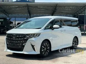 2024 Toyota Alphard 2.5 Z 7-Seater MPV Executive Lounge 19 Inch Rim - Rare Spec Original Japan - Ready Stock Welcome to View