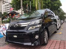 2013 Toyota Vellfire 2.4 Z Golden Eyes (A) HOME THEATER