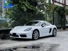 2022 Porsche 718 2.0 Cayman Coupe / Recon Porsche 718 Cayman / Japan Imported / Grade 4.5A / Fee Floor Mat / Free Detail Wash