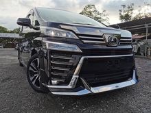 2018 Toyota Vellfire 2.5 MPV 3LED SUNROOF MODELLISTA BODYKIT FULL SPEC UNREG
