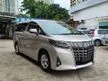 Recon 2021 Toyota Alphard 2.5 X 8 SEATER MPV