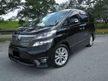 Toyota Vellfire 2.4 ZP Platinum POWER BOOT POWER DOOR TIPTOP