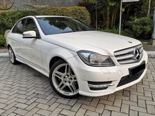 2014 Mercedes-Benz C200 1.8 AMG Sedan (40K KM Only)(Full service Record)
