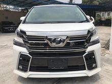 2016 Toyota Vellfire 2.5 Z G Edition MPV / ZG Edition