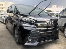 2016 Toyota Vellfire 2.5 Z G Edition MPV