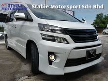 2010/2015 Toyota Vellfire 2.4 Z Platinum MPV * UNDER WARRANTY * ON TIME SERVICE * 1 OWNER