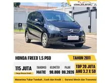 2011 Honda Freed 1.5 Power Sliding Door MPV Matic Hitam Kondisi Istimewa Mulus Harga Murah