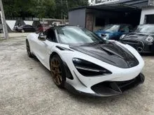 MCLAREN 720S 4.0 V8 * 2018/2022 * CARBON FIBER HOOD * UK SPEC * BUTTERFLY DOOR * TRACK MODE *