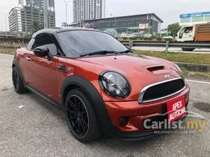 OTR PRICE 2012 MINI COOPER 1.6 S (A) R58 N18 I-DRIVE HARMON KARDON 1 OWNER (GERAN LAMA) LIMITED UNIT