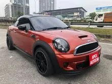 OTR PRICE 2012 MINI COOPER 1.6 S (A) R58 N18 I-DRIVE HARMON KARDON 1 OWNER (GERAN LAMA) LIMITED UNIT