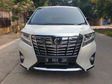 Toyota New Alphard G 2015 Transformer putih km 22 rb Velg vossen mahal