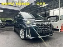 2023 Toyota Alphard 2.5 S MPV / 7 SEATER / BLACK INTERIOR / X SUNROOF / FABRIC SEAT / UNREG