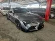 2021 Toyota GR Supra 3.0 RZ Coupe GRADE 4.5B LOW MILEAGE LOW INTEREST RATE FEW WHITE BLACK GREY TO CHOOSE