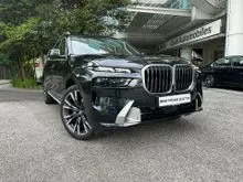 2025 BMW X7 3.0 xDrive40i Pure Excellence SUV ( BMW Quill Automobiles ) Full Service Record, Low Mileage 9K KM, Warranty, Free Service Until 2030