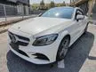 Recon 2018 Mercedes Benz C180 AMG Coupe 1.6 Turbocharge Full Spec Free 5 Year Warranty