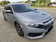 2017 Honda Civic 1.8 S Sedan AUTO FC NEW MODEL POWER SEAT PASSIVE CRUISE CONTROL PUSH START ORIGINAL PAINT TOUCH SCREEN REVERSE CAMERA
