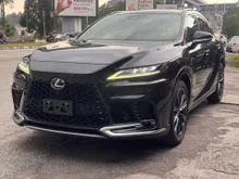 2023 LEXUS RX350 2.4T F SPORT4.5 Grade /34k Mileage /Dual Pioneer Rear Entertainment System/ Panoramic Roof)