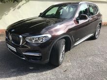 (Warranty Until 2023) (More Colours & Unit to choose) (2018 BMW X3 2.0 xDrive30i Luxury SUV (Grade A Condition) (Superb Condition)