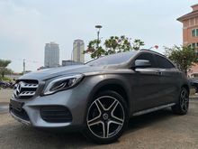 Harga Nego Banyak Mercedes Benz GLA200 Sport AMG 2018 Facelift Titanium Grey On Black Like New