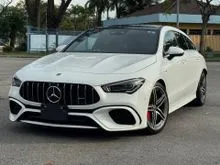 2022 Mercedes-Benz CLA45S AMG 2.0 [Shooting Break] [Burmester Sound System, Sport Exhaust, Magneride Suspension, Pan/Roof, 4 Cam]
