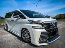 2017/19 Toyota Vellfire 2.5 Z G Edition MPV (A) MODELISTA BODYKIT / HOME THEATER / JBL SOUND SYSTEM / PILOT SEAT / POWER BOOT / SUNROOF