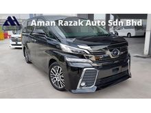 2017 Toyota Vellfire 2.5 MPV ZG Pre Crash Sunroof Pilot Seat Unreg For Sale