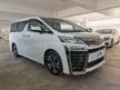 Recon 2019 Toyota Vellfire 2.5 ZA UNREG ALPINE SET